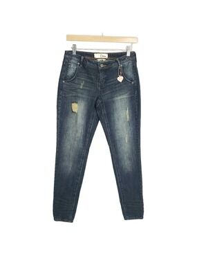 Dittos Women's Boyfriend Crop Low Rise Jeans Size 24
